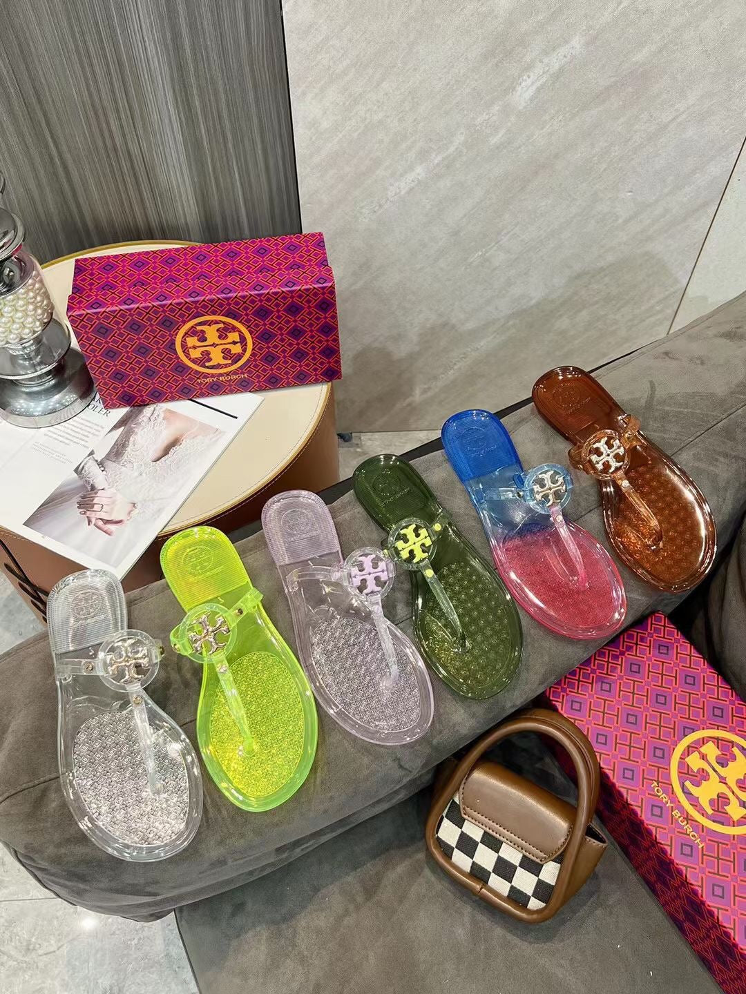Tory Burch Jelly Slippers ( PREORDER)