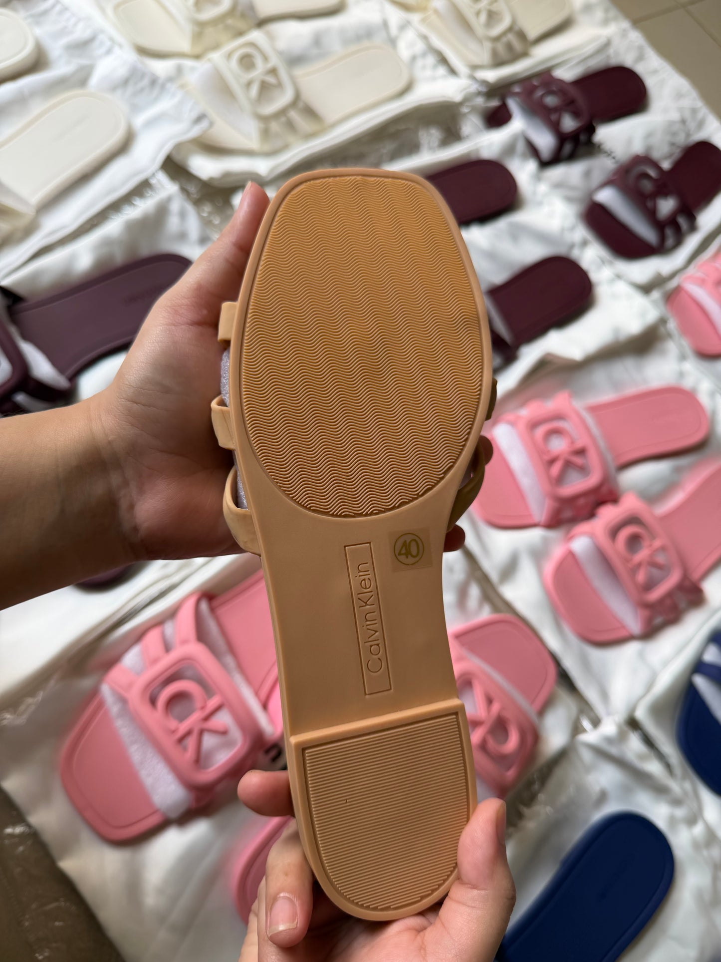 CK slide famous brand