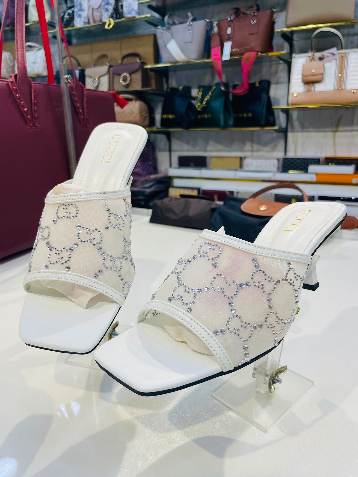 G famous brand heel ( 4 colors )