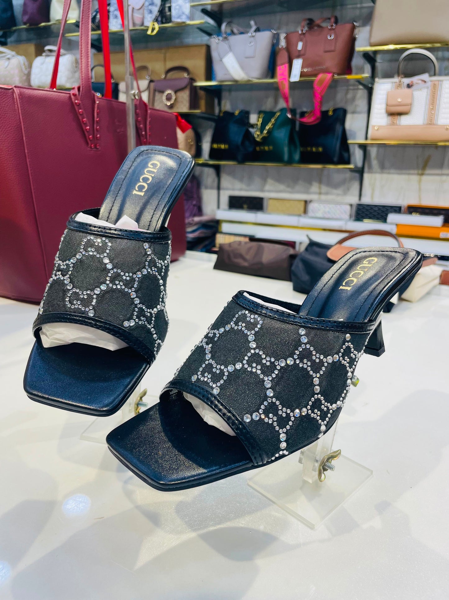 G famous brand heel ( 4 colors )