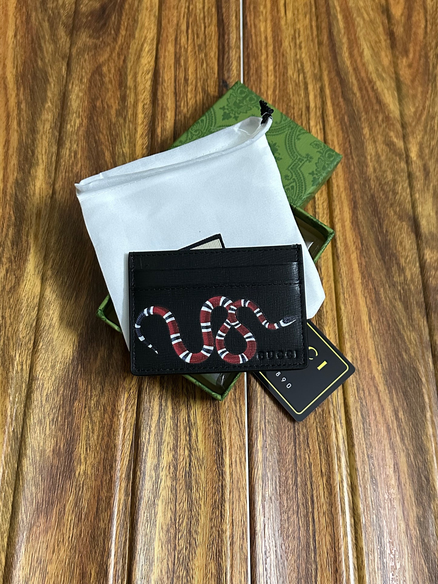 Snake cardholder famous brand