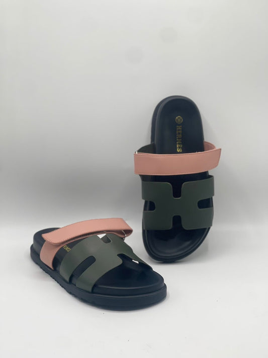 H slipper famous brand slide