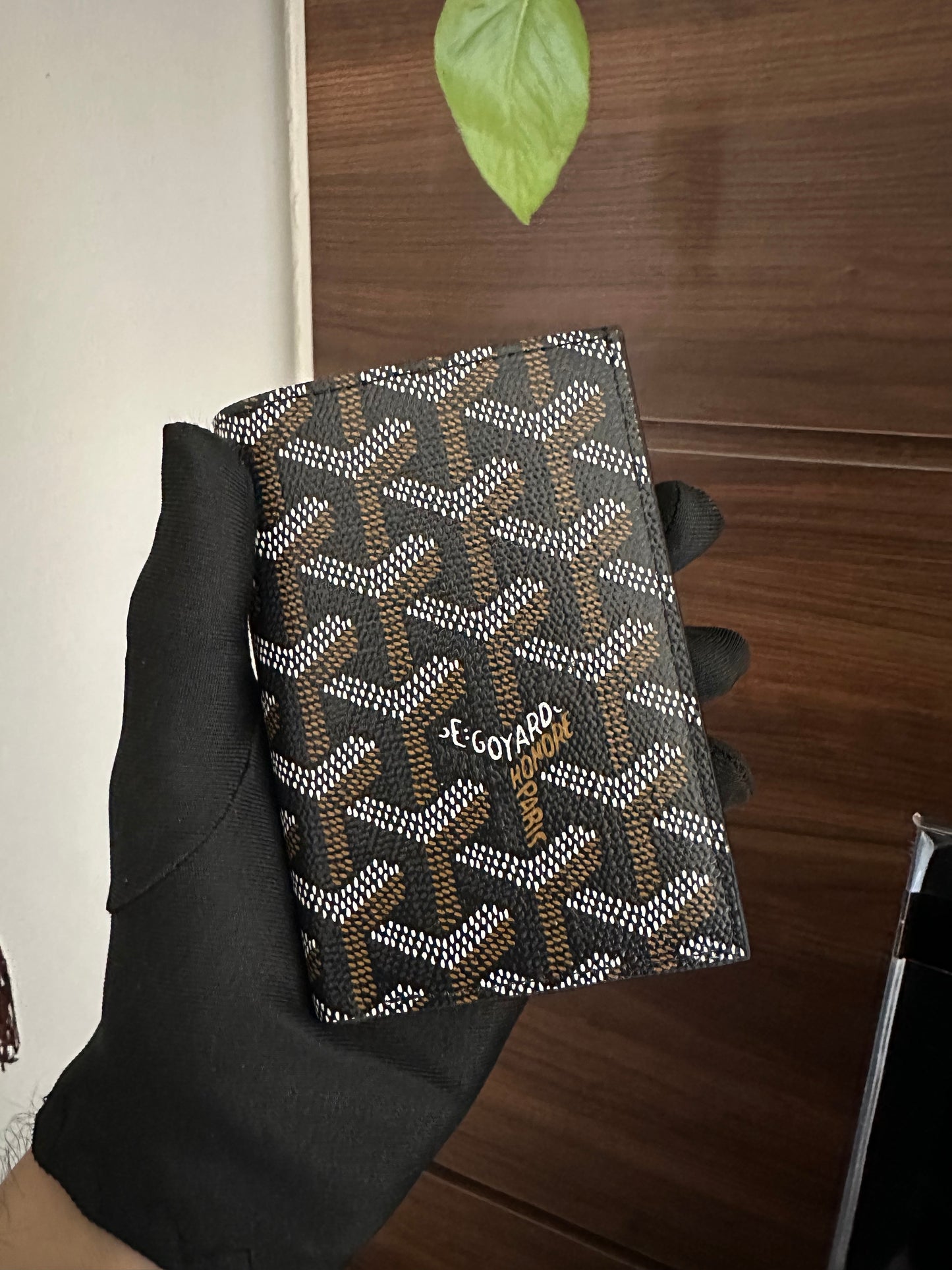 Green Black Brown Wallet famous brand