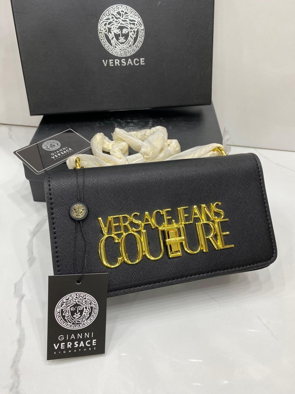 VERSACE JEANS COUTURE SHOULDER BAG