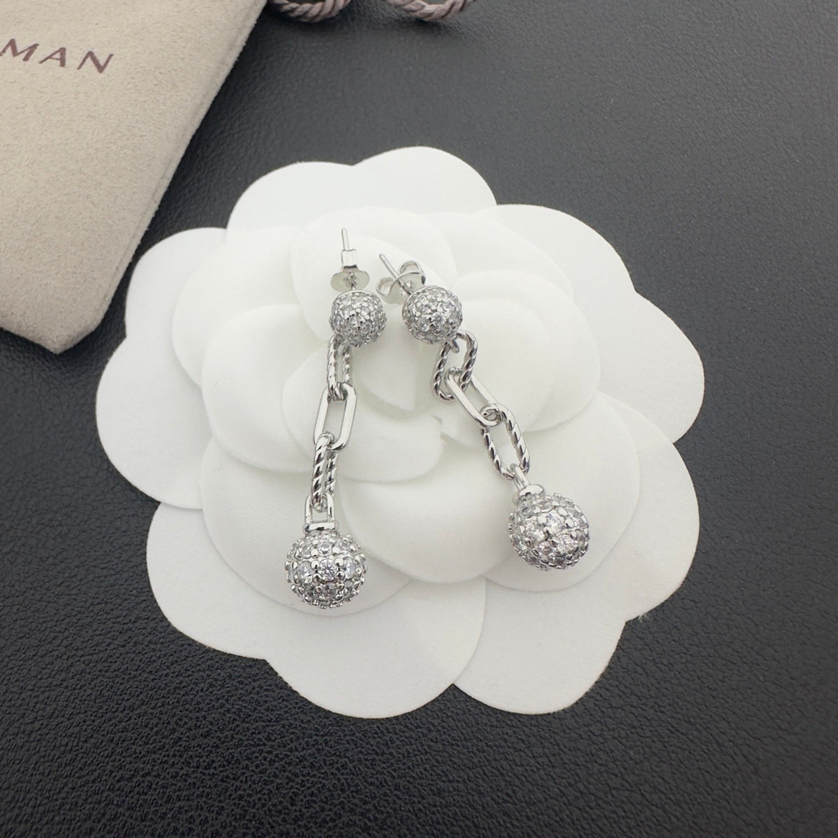 D a v i d Y u r m a n's Earrings ( silver & golden)