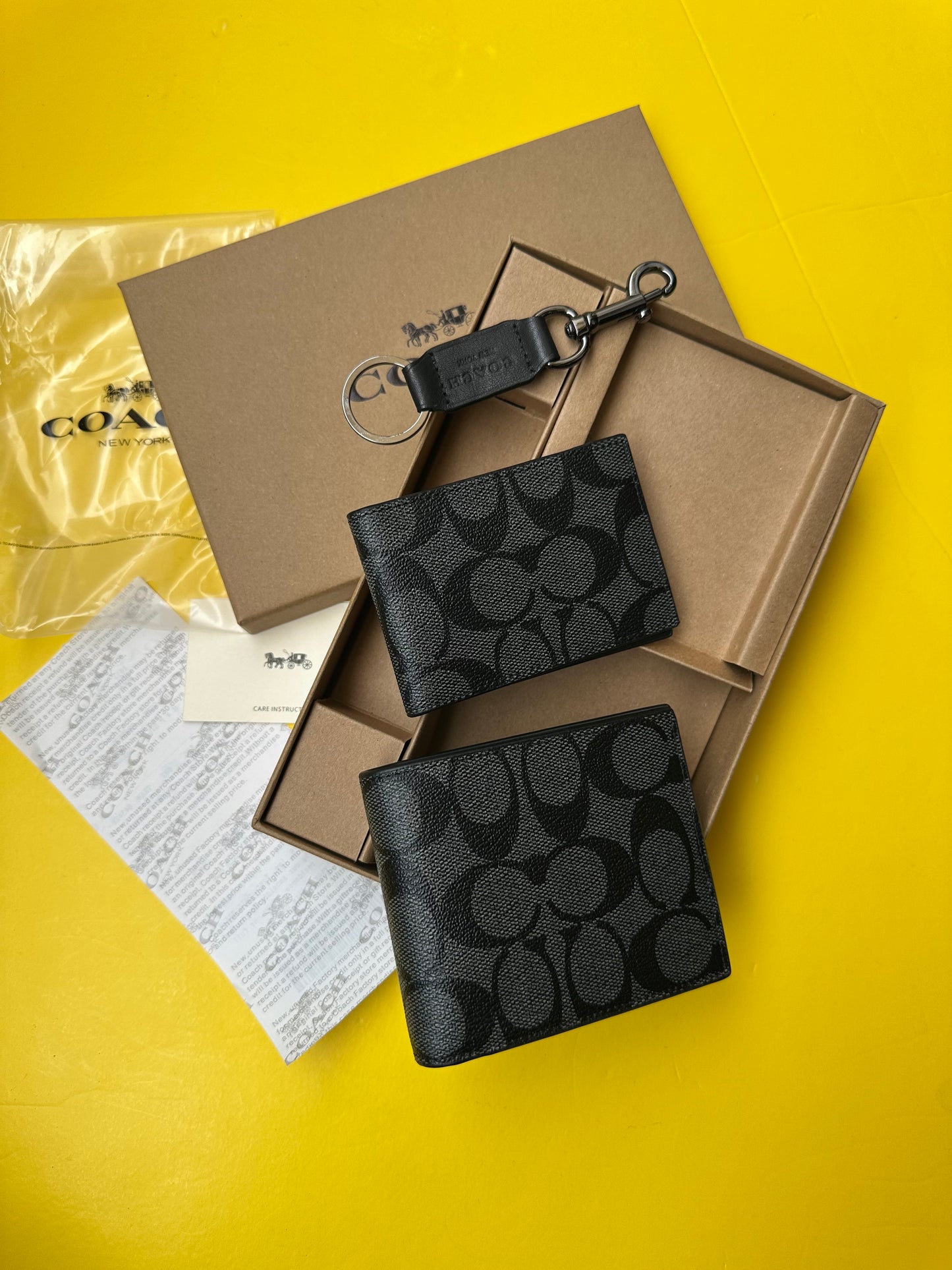 Coach wallet set of 3