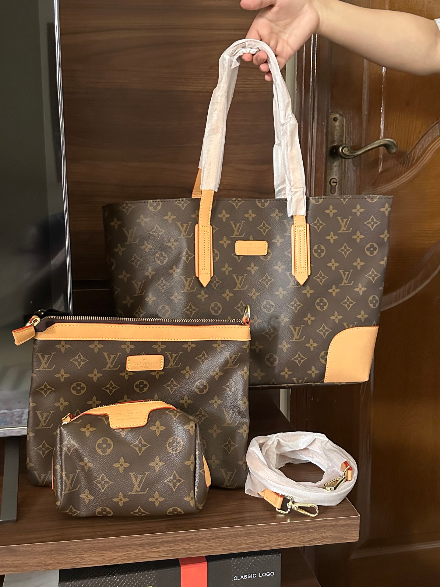 LV bag famous brand
