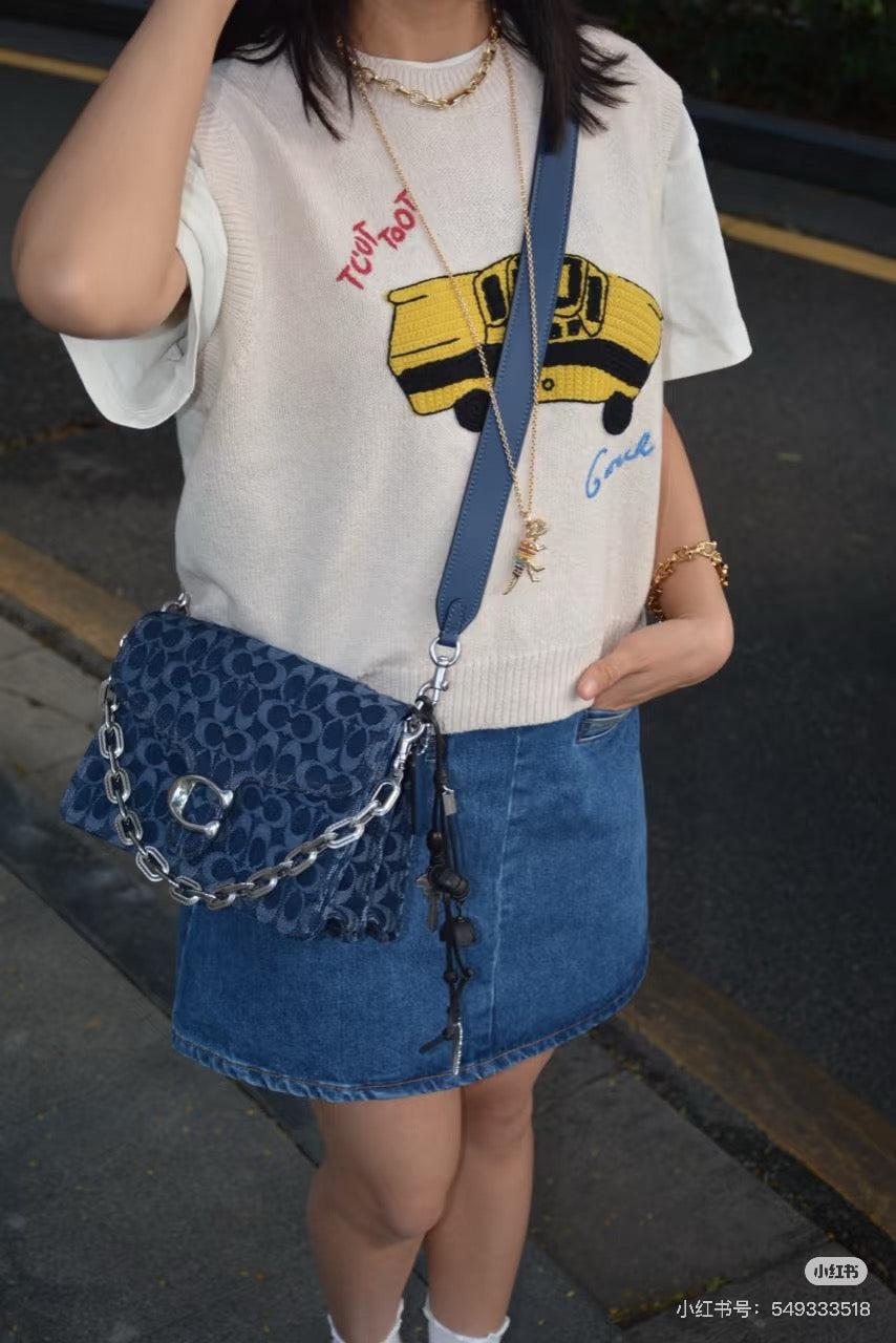 Coach new denim tabby original ( Pre order ) 2 sizes