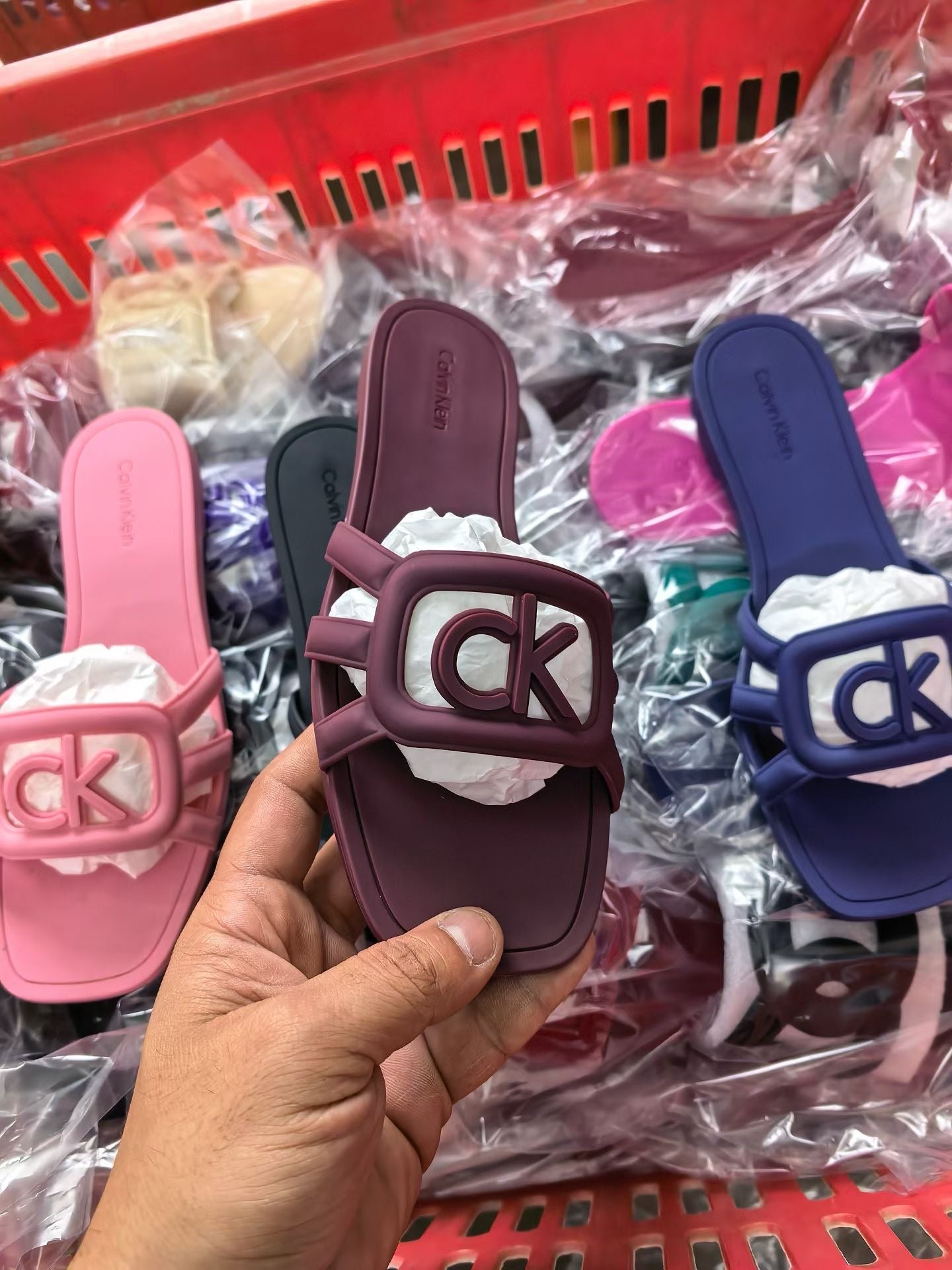 CK slide famous brand