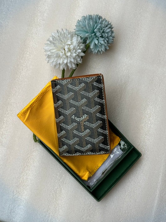 Goyard wallet brown