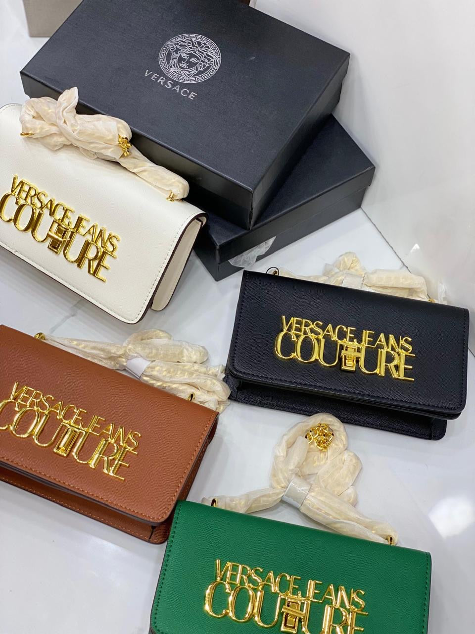 VERSACE JEANS COUTURE SHOULDER BAG