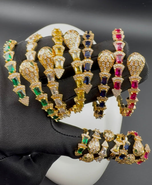 B famous brand bangle with ring ( 5 colors )