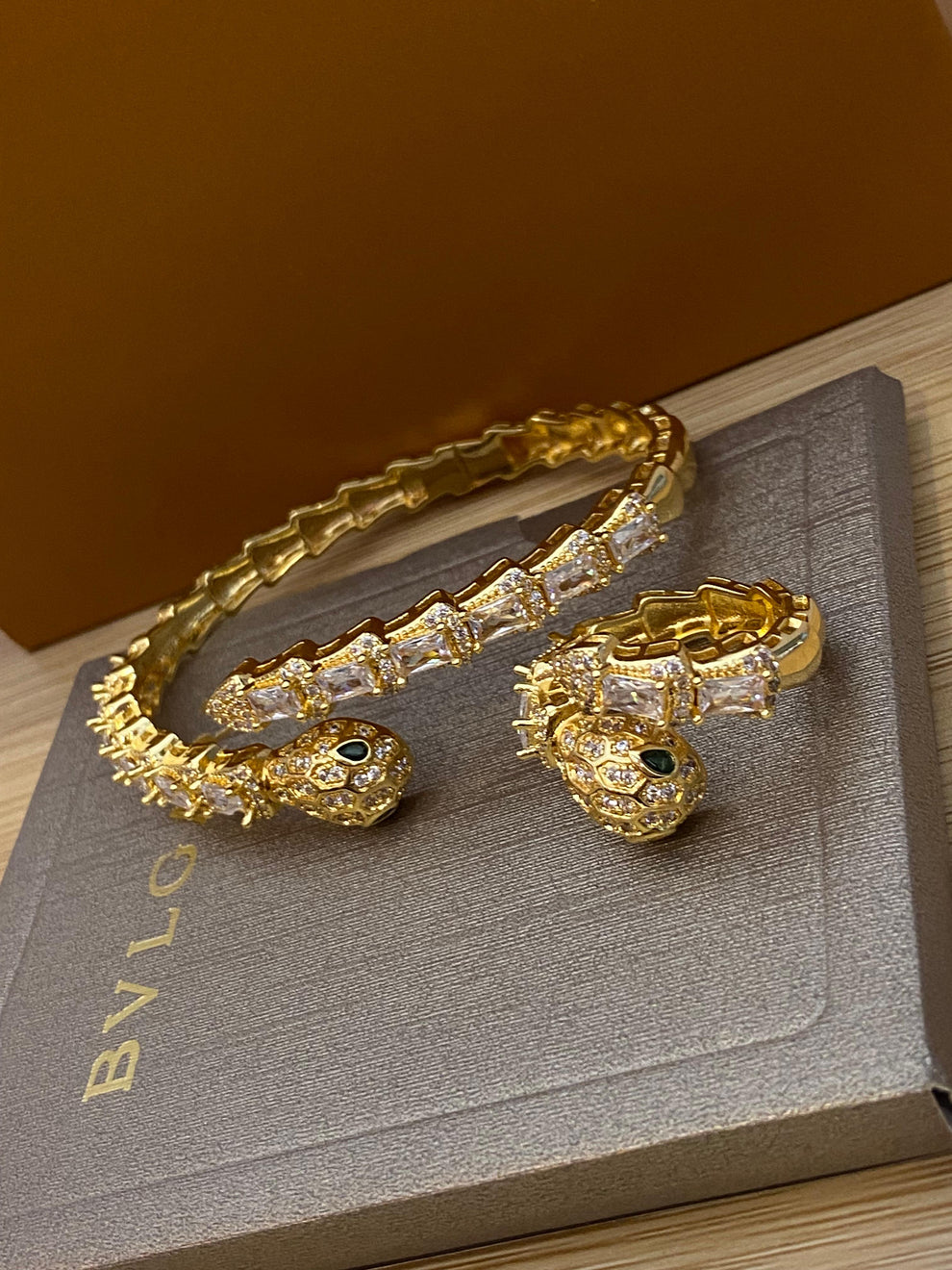 Bvlgari bangle with ring – brandoneoriginals