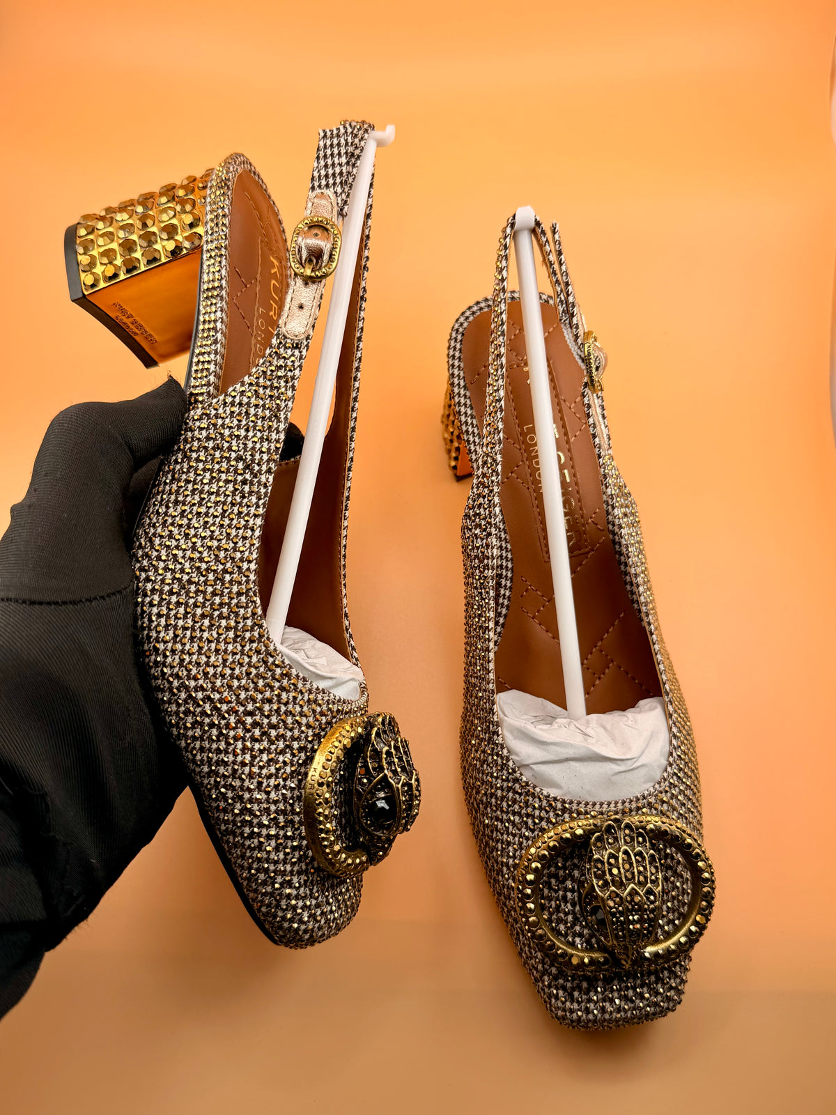K famous brand pumps/heel