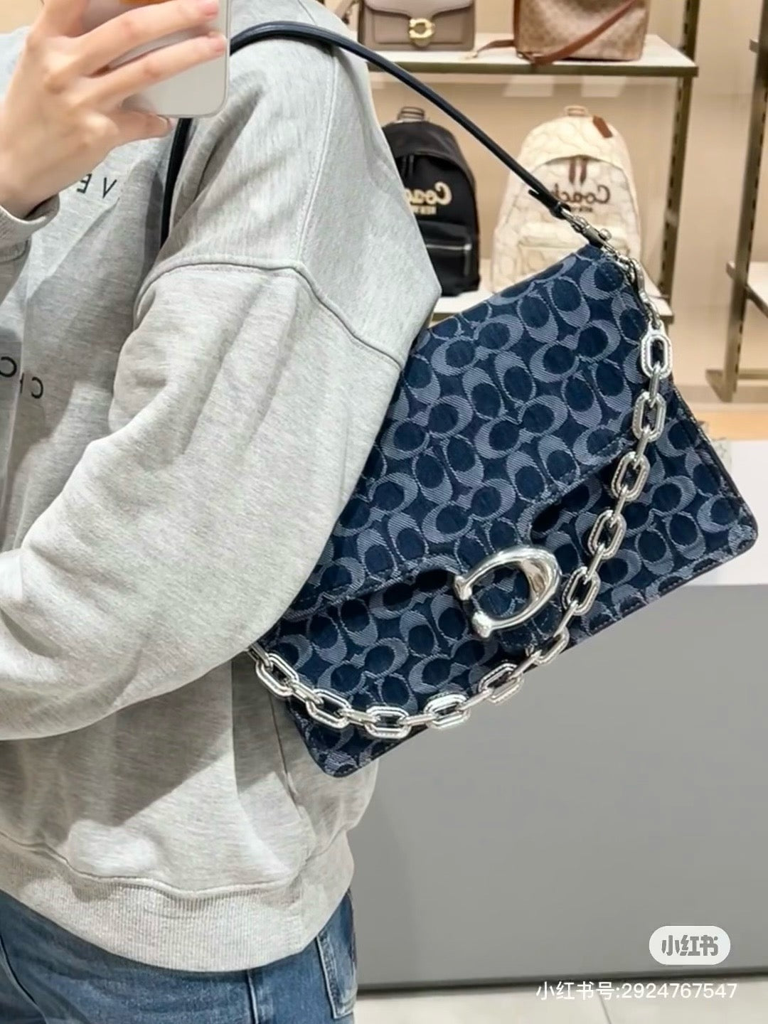 Coach new denim tabby original ( Pre order ) 2 sizes