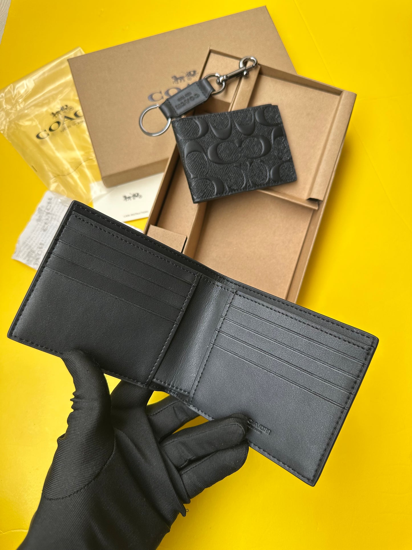 Coach wallet set of 3