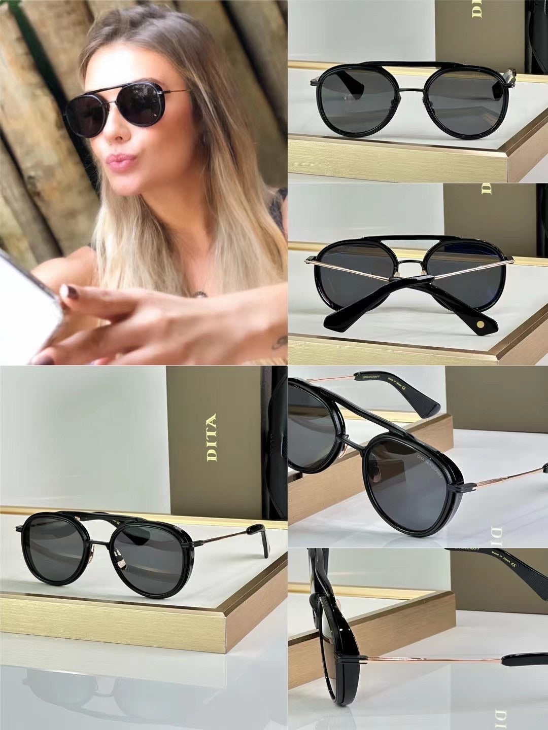 D famous brand sunglasses ( 5 colors shade )
