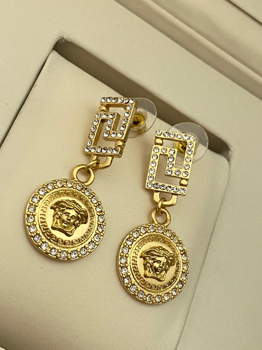 versace earrings