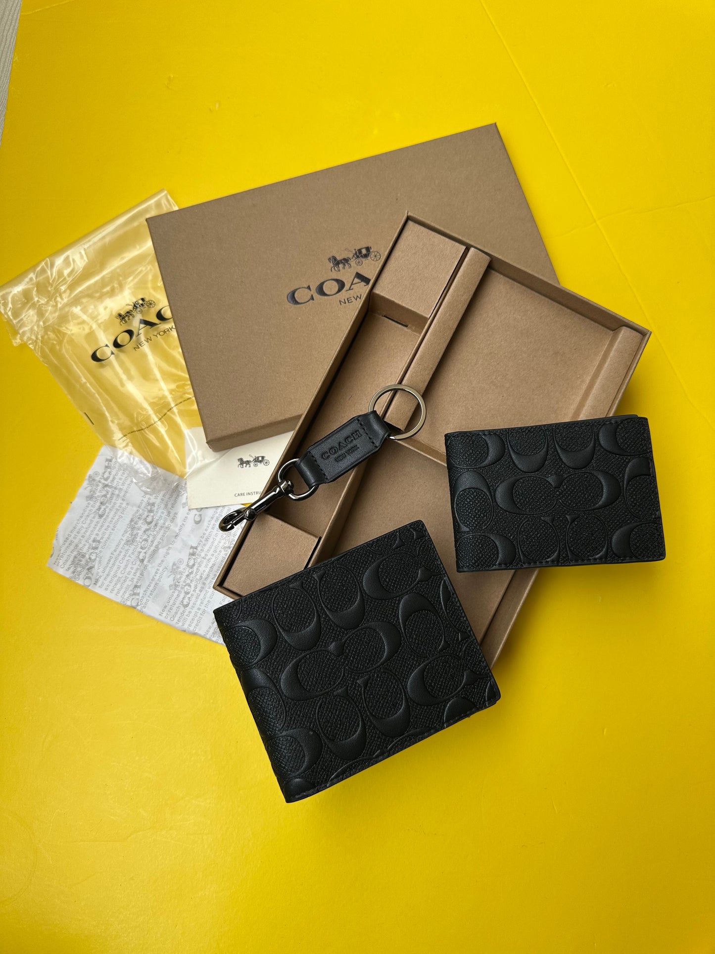 Coach wallet set of 3