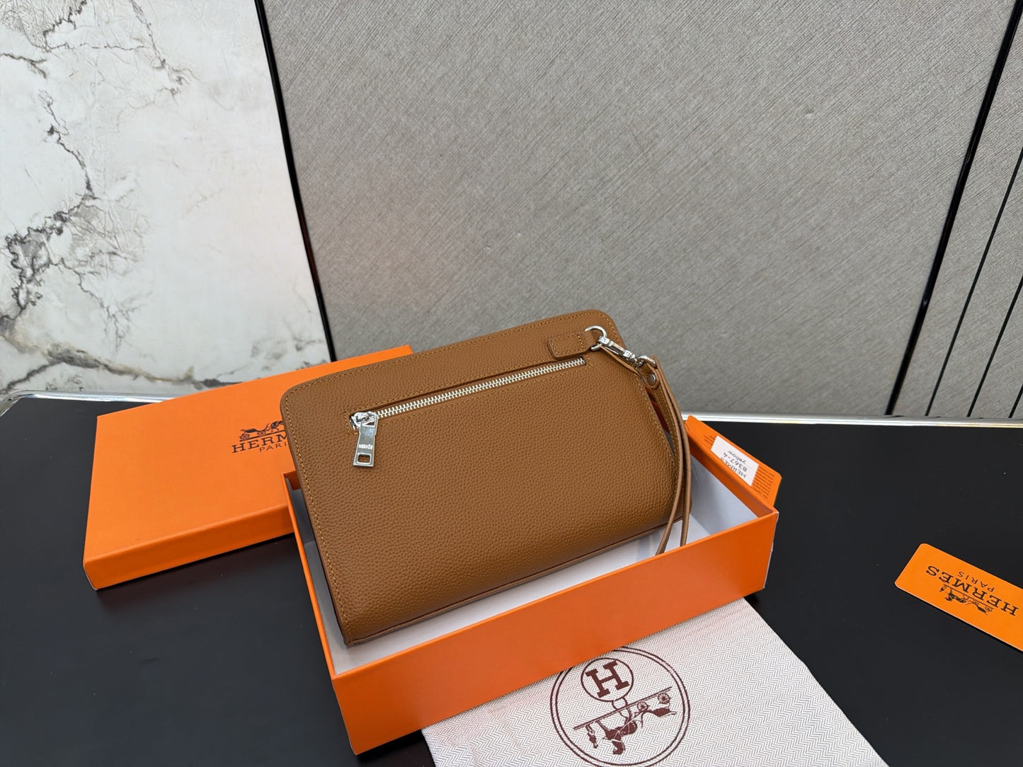 H brand lock pouch unisex  ( 4 colors )