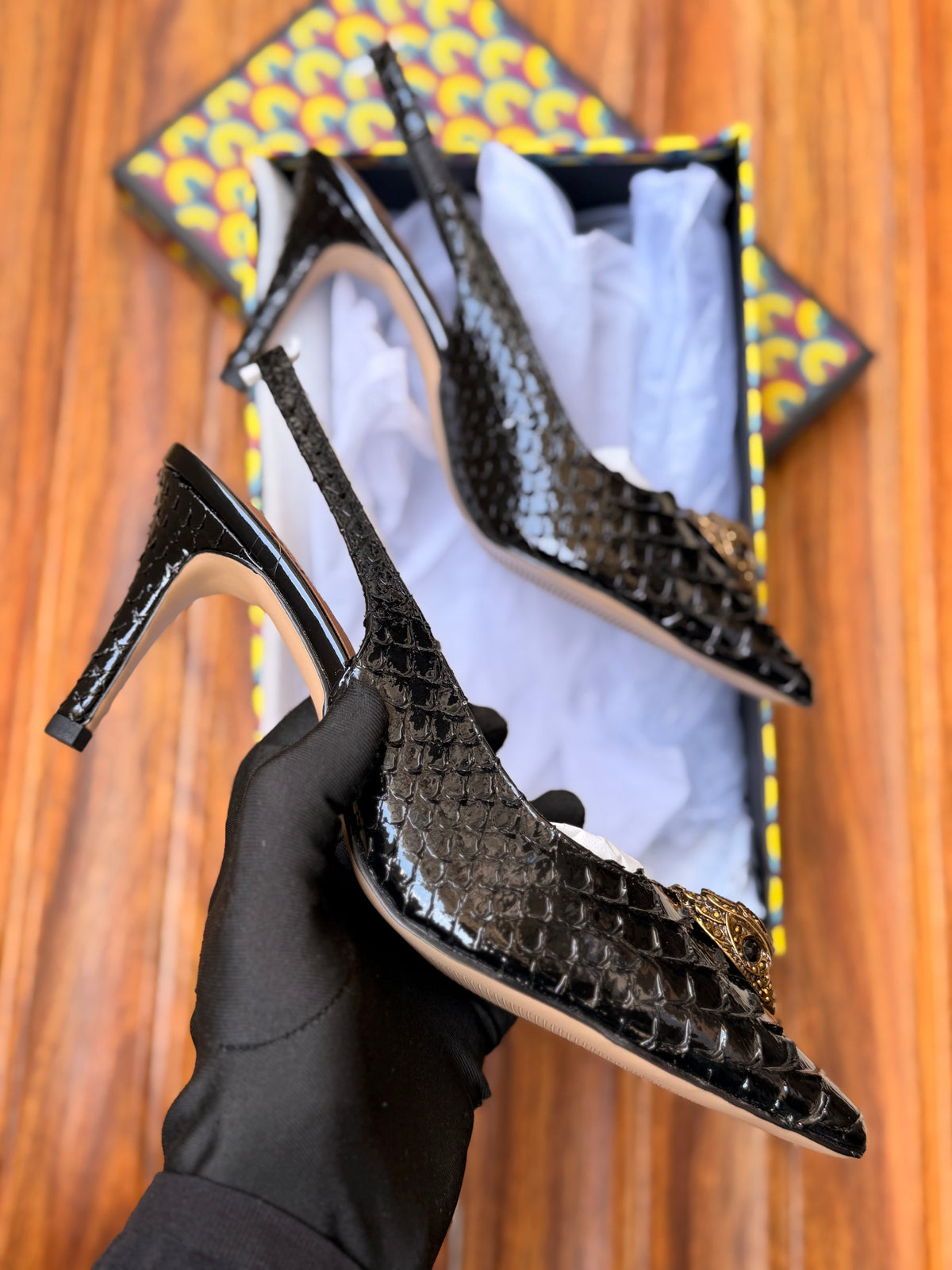 K famous brand heel