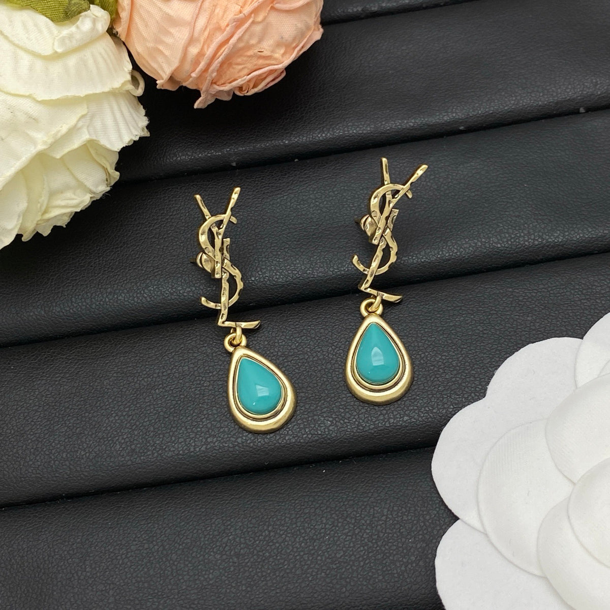 Y S L Stud Earrings