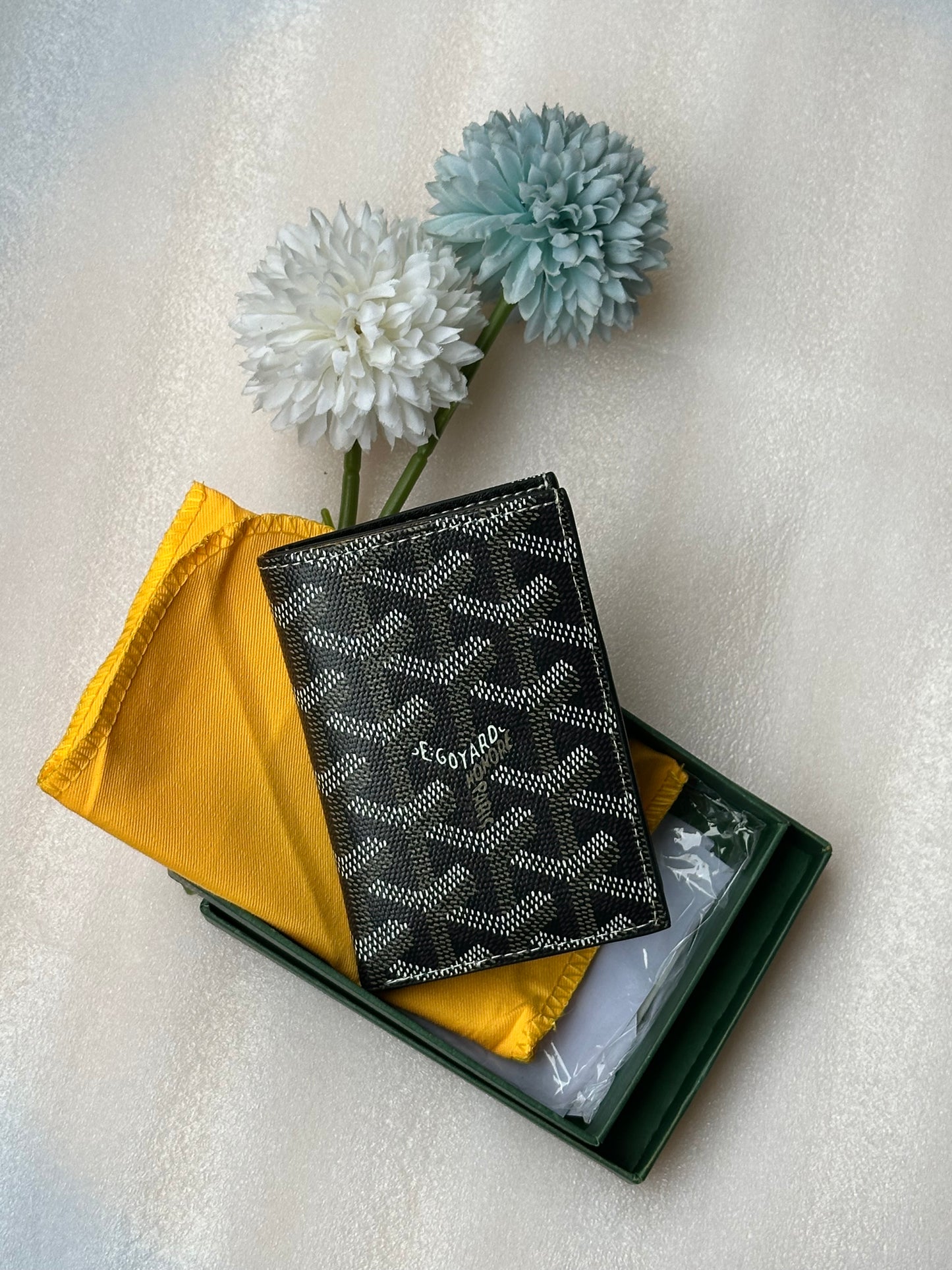 Goyard wallet black