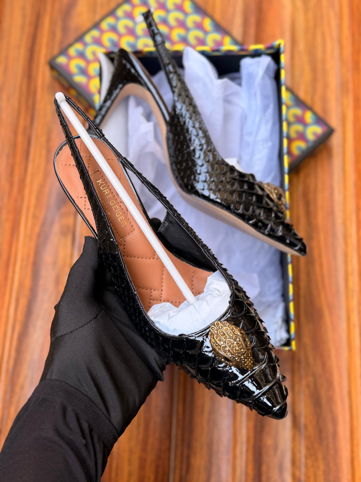 K famous brand heel