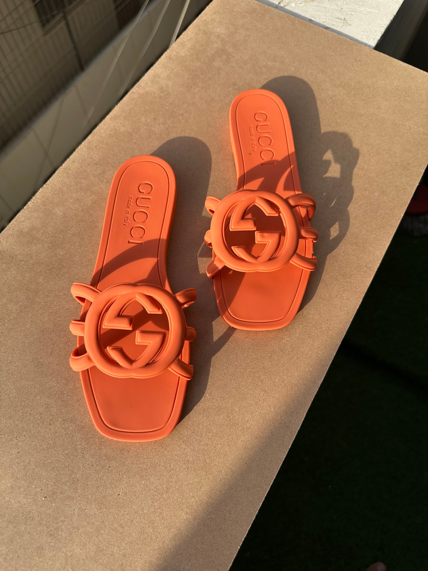 Orange slides famous brand