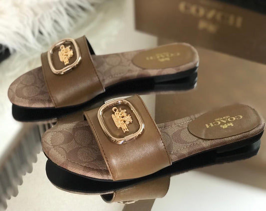 Coach slipper ( 2 colors)