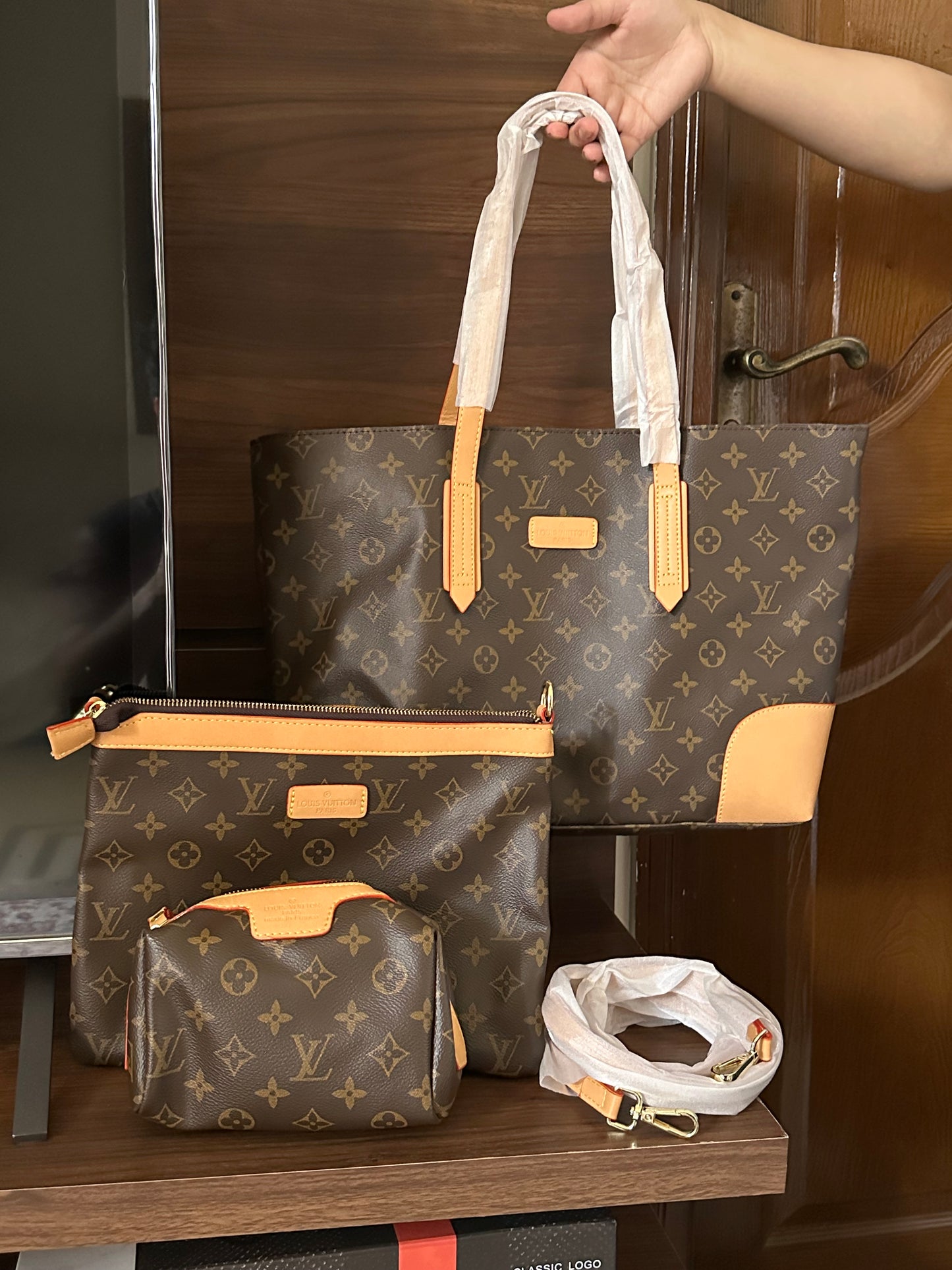 LV bag famous brand