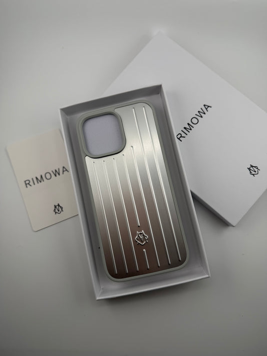 Rimowa iphone 14promax silver color