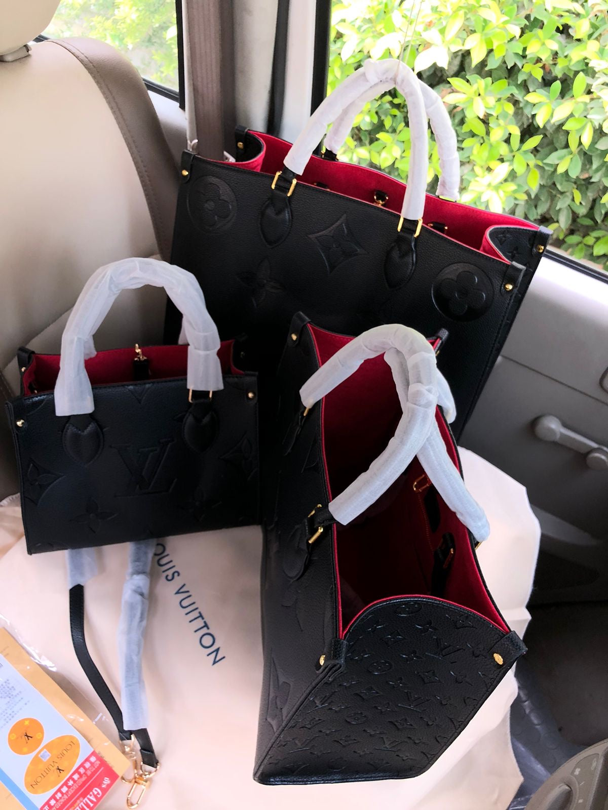 LV bag 3 sizes
