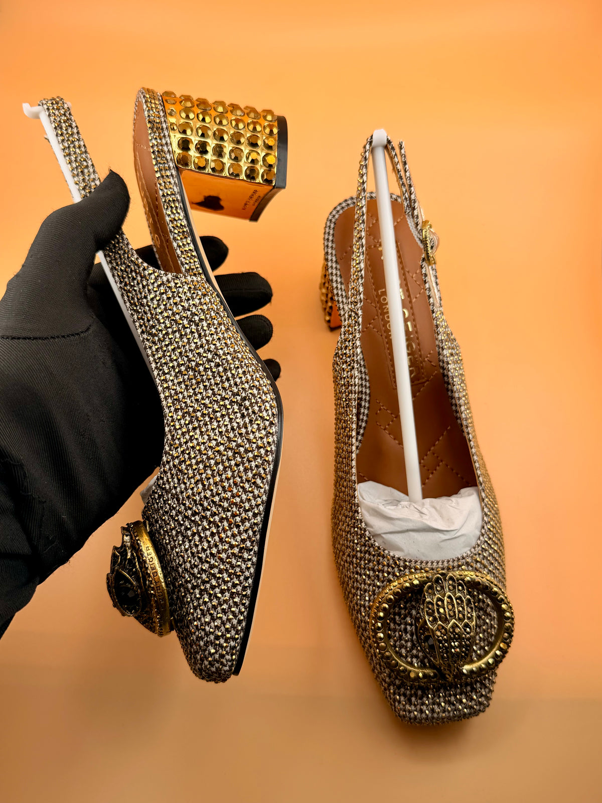 K famous brand pumps/heel