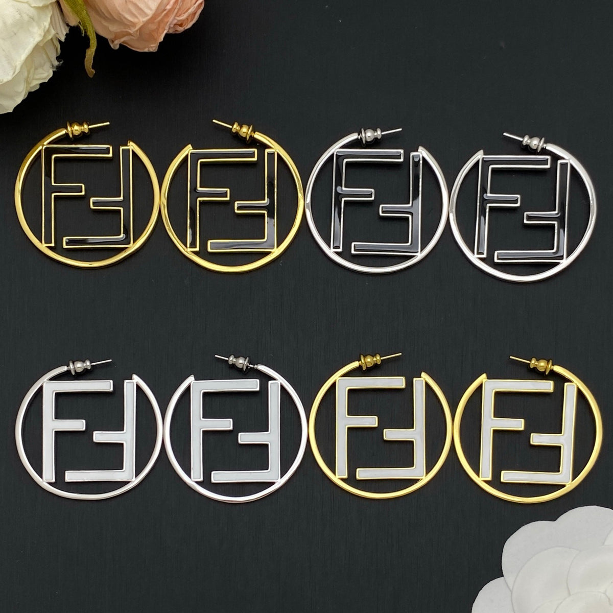 F e n d i New Earrings ( 3 designs )