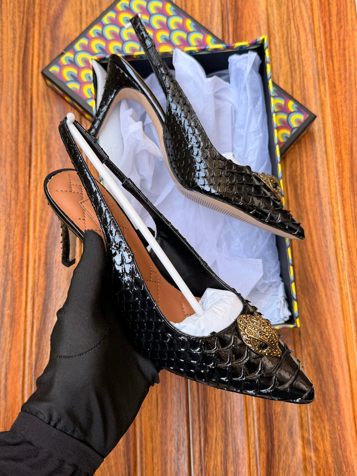 K famous brand heel