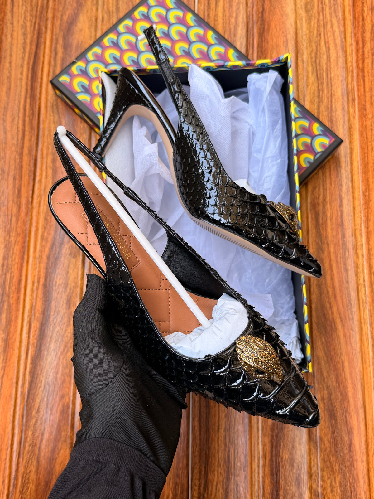 K famous brand heel