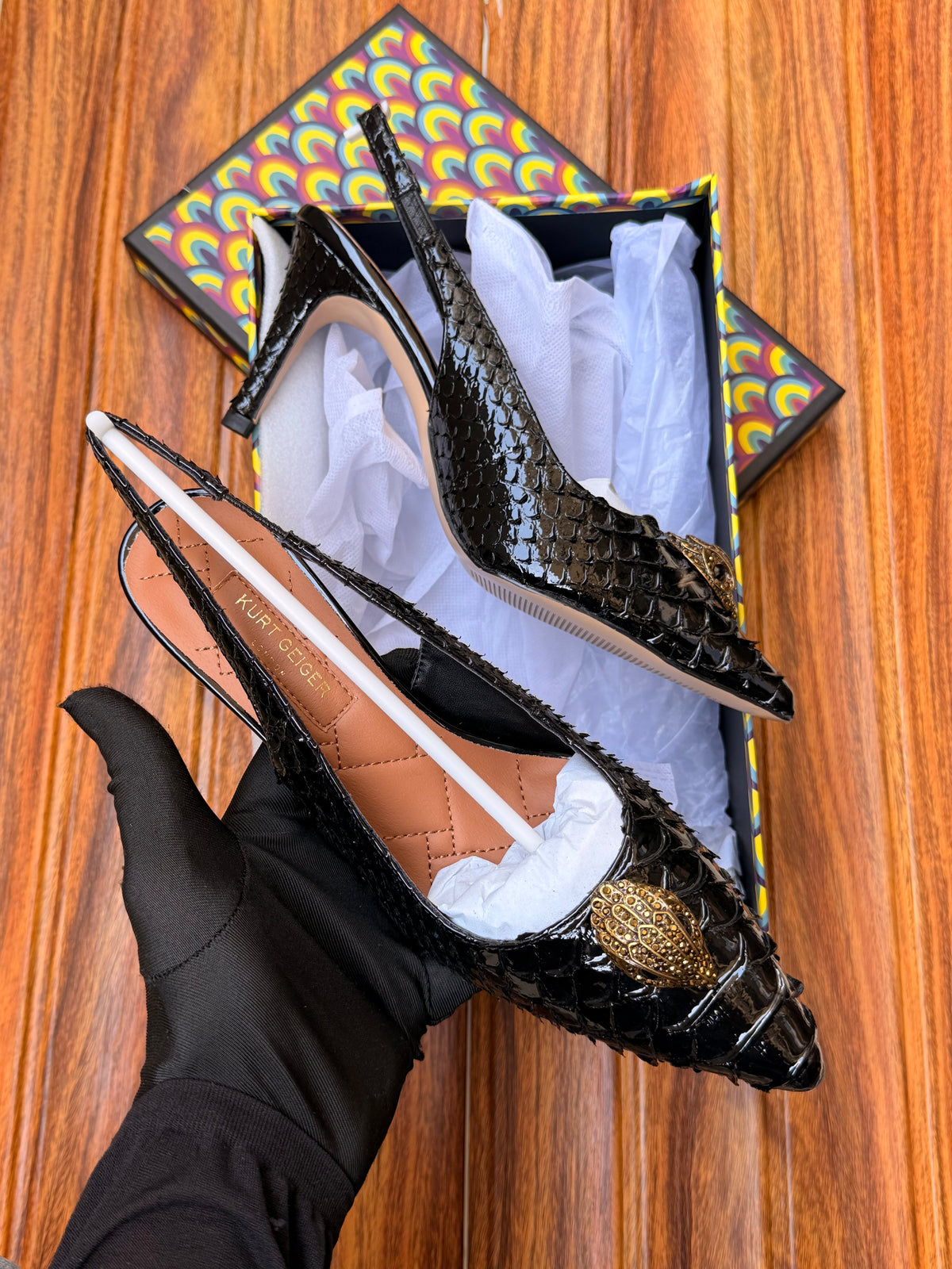 K famous brand heel