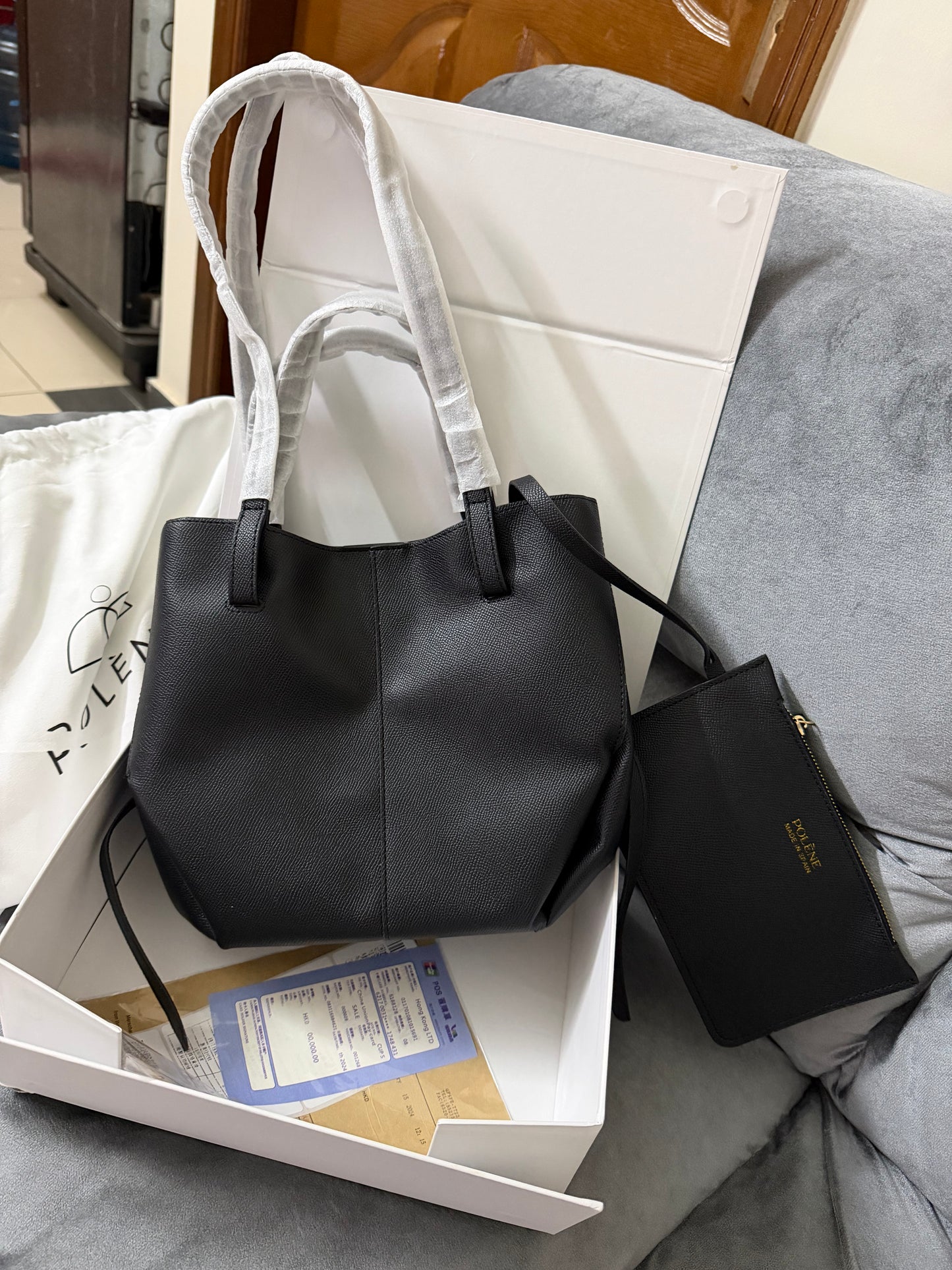 P famous brand handbag