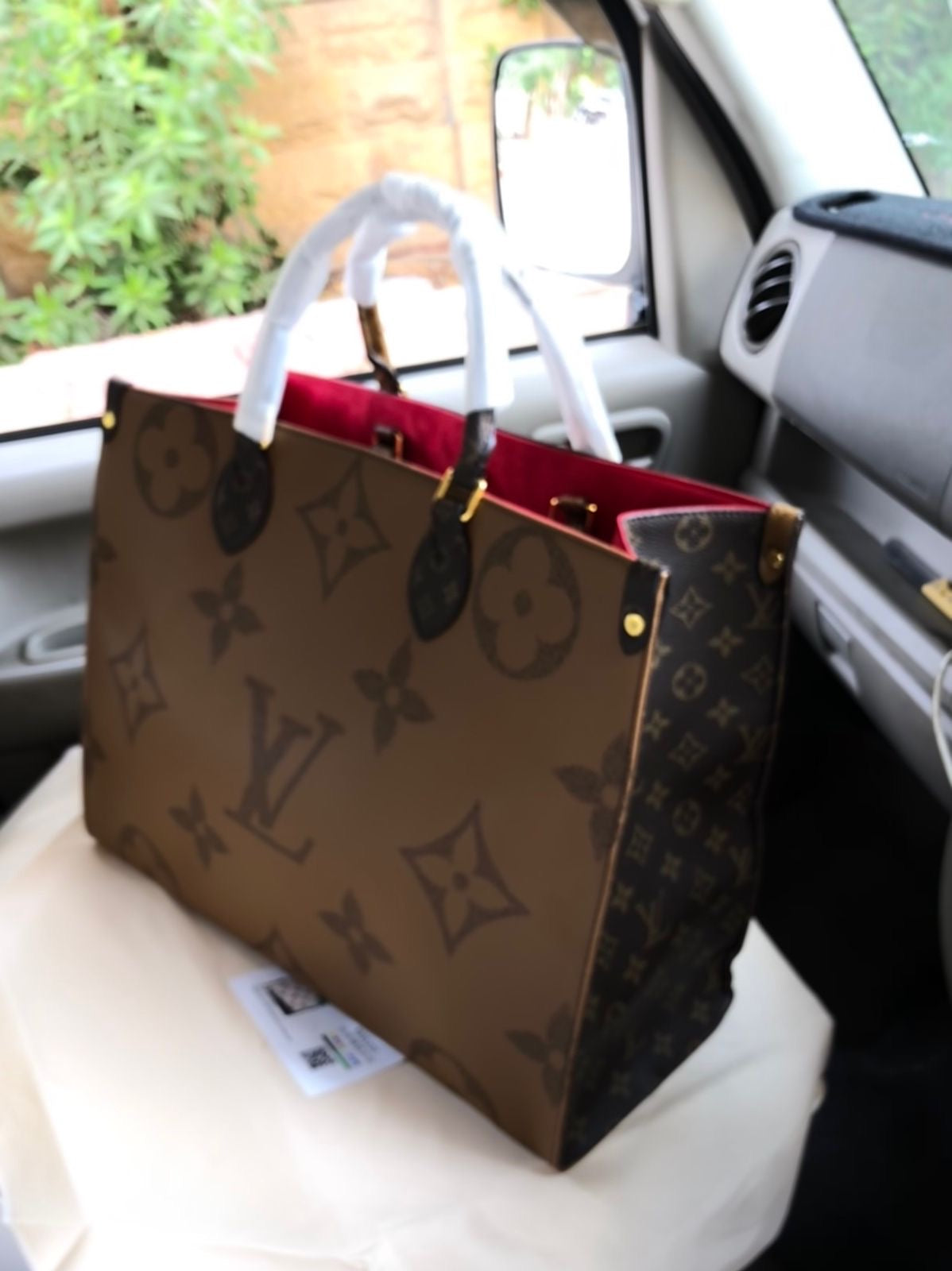 LV famous brand tote bag