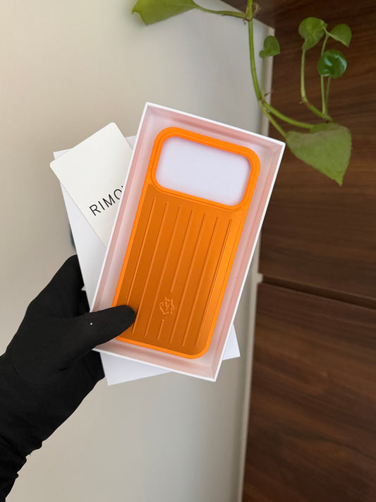 Rimowa iphone 17/17pro/17promax/17air orange color