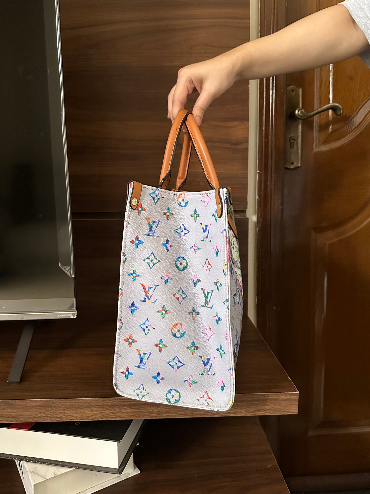 Lv brand tote bag famous brand