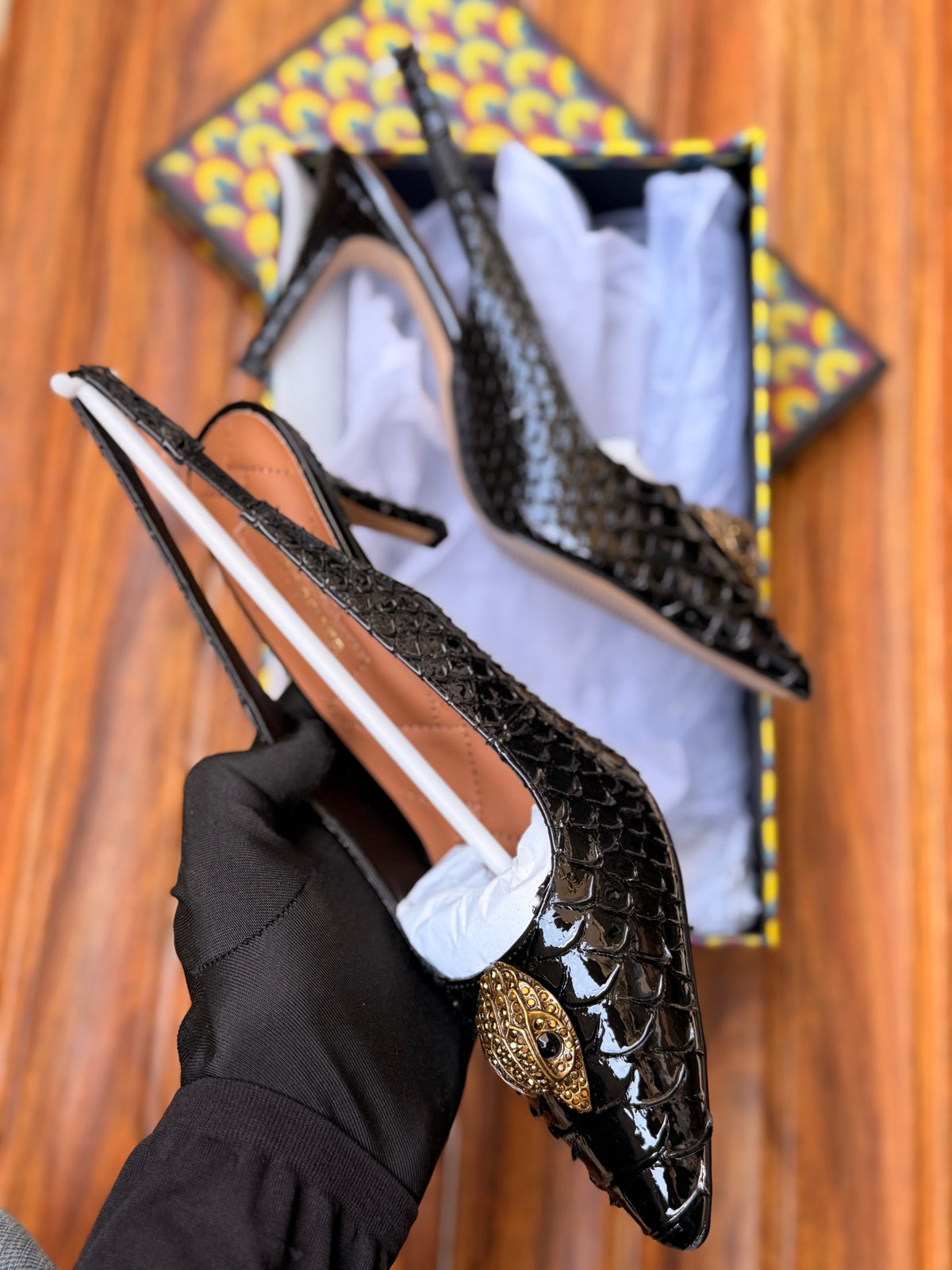 K famous brand heel