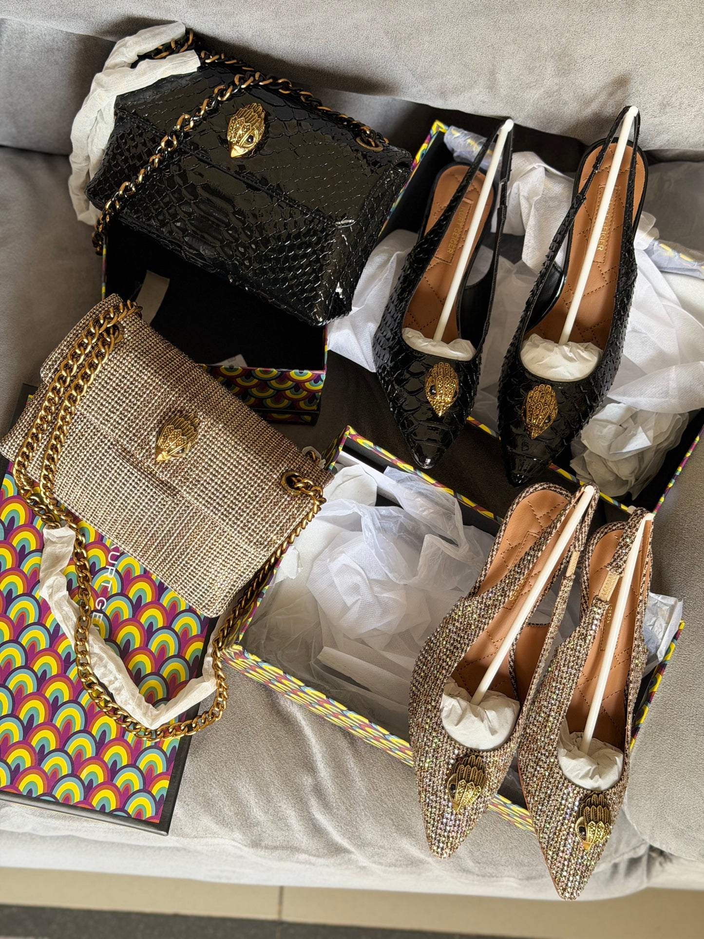 KG bag+heel ( 2 colors )