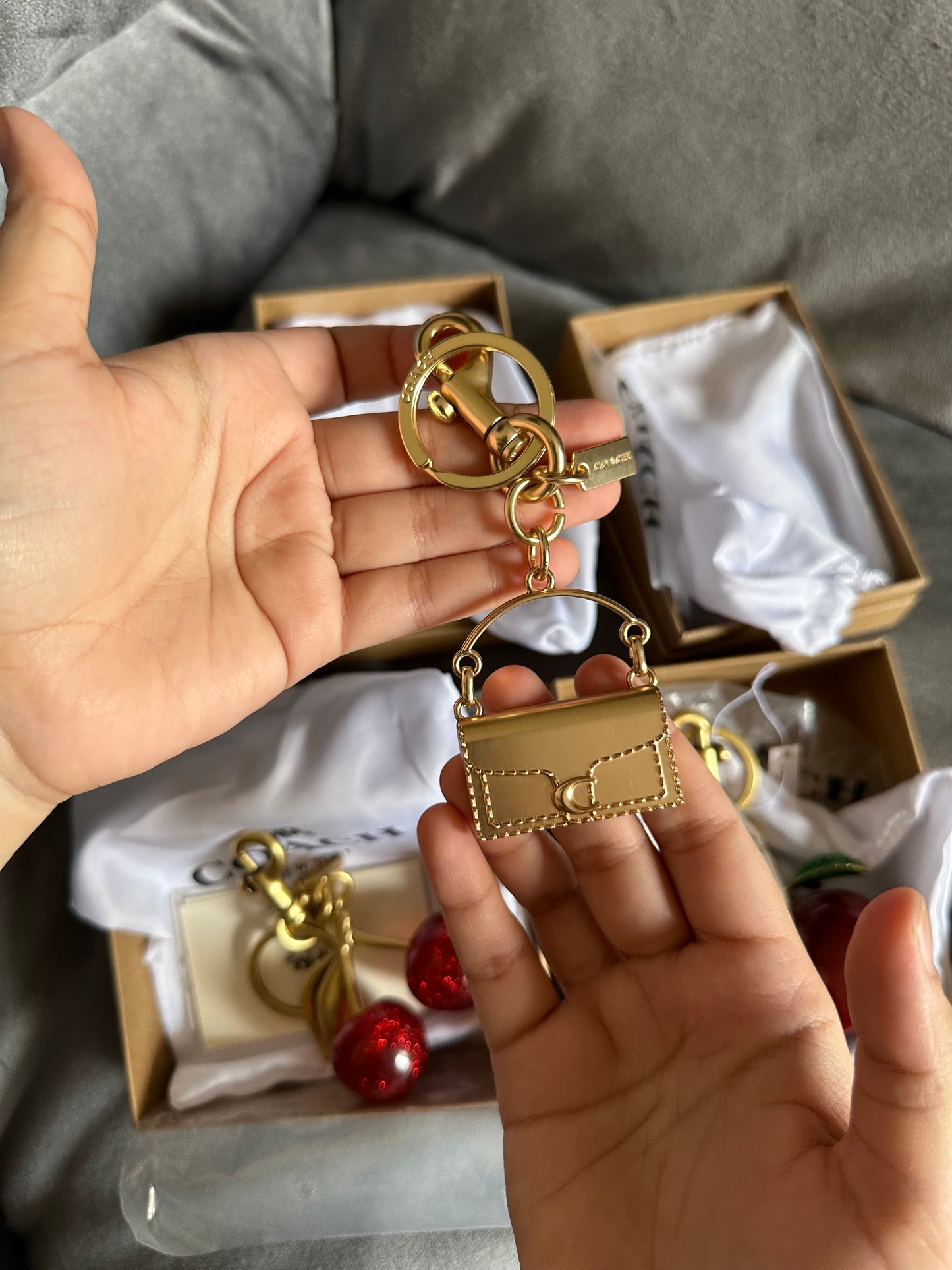 Coach keychain