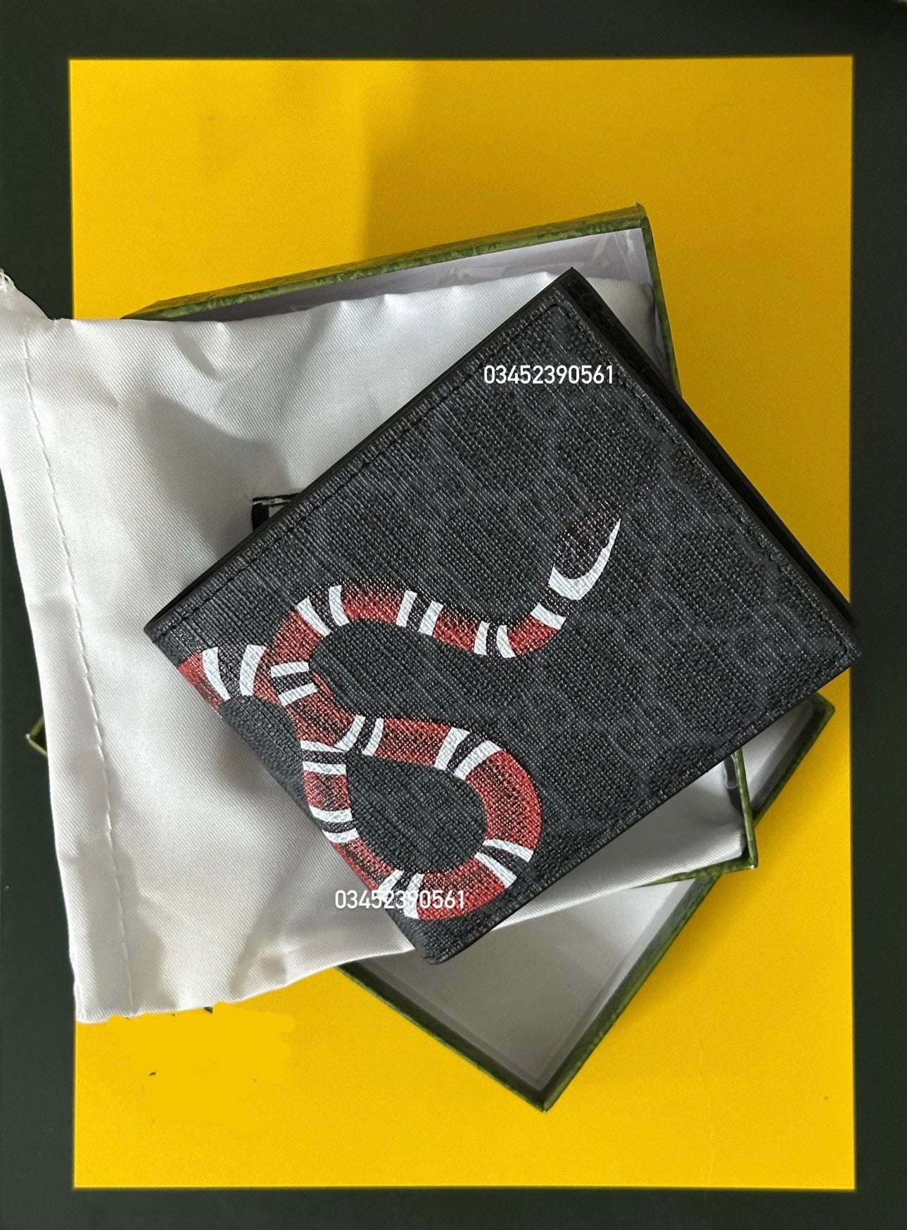 gucci snake wallet