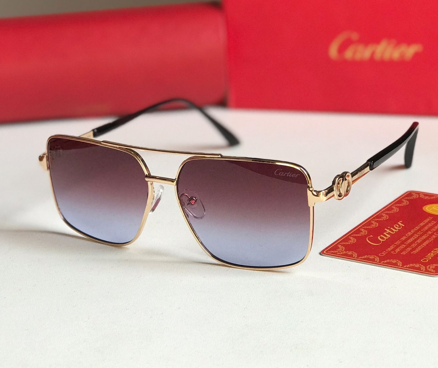 C famous brand sunglasses ( 3 shades )