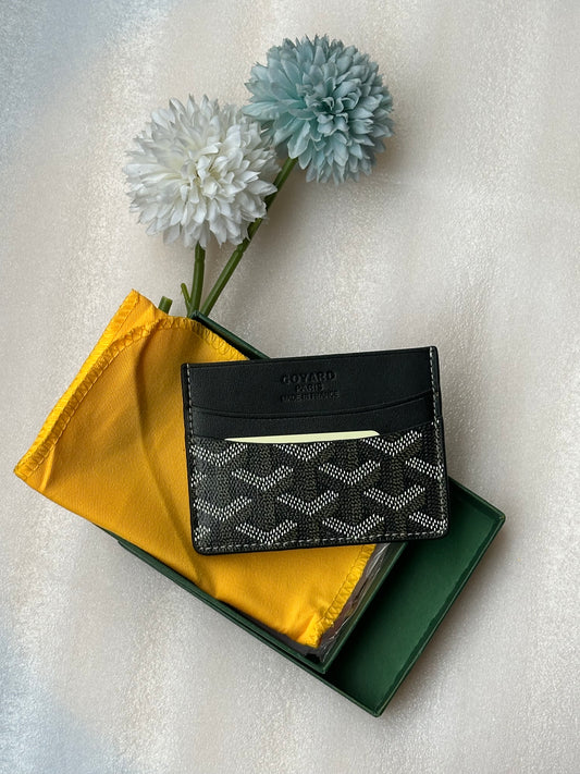 Goyard cardholder black