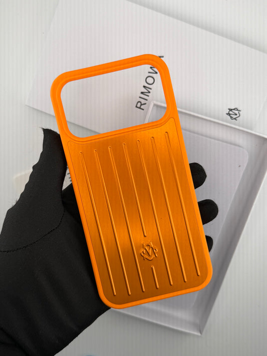 R famous brand iphone 17/17pro/17promax orange back cover