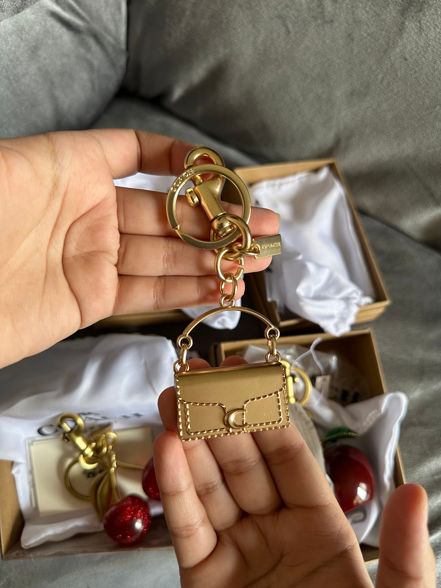 Coach keychain